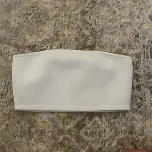 Pretty Little thing white strapless top